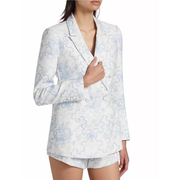 NEW LOVESHACKFANCY lumine jacket in blissfully blue - Picture 2 of 3